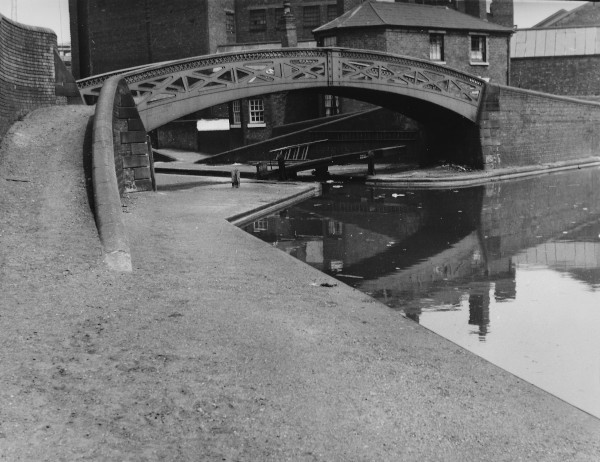 image Aston Junction Overbridge. Junction between the Birmingham & Fazeley Canal (under the bridge) and the Digbeth Branch Canal (to the right). The bridge is the product of the Horseley Company; the toll office and lock cottage have since been demolished