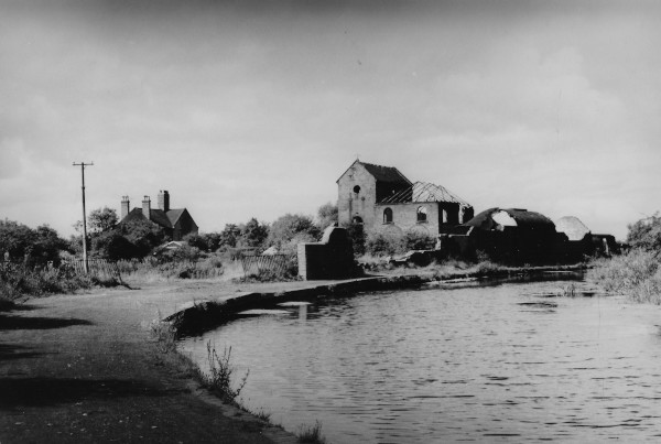 image Dudley No 2 Line, B.C.N. Remains of Lodge Farm Pumping Station, 1955