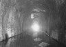 image Thames & Severn Canal, Sapperton Tunnel, February 1955. Photograph taken at or near the 20 chain plate looking towards the South East Portal (Coates end).