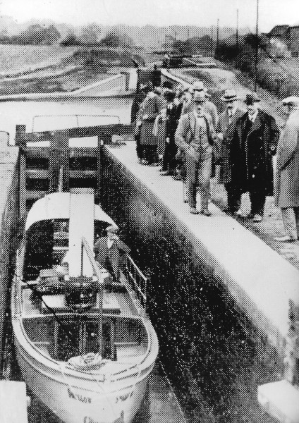 image Swallow being used as an inspection launch, probably in August 1938
