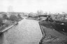 image B.C.N. Wryley & Essington Canal: Junction with Bentley Canal at W'hampton. Note:-Toll Office had been demolished. 1974