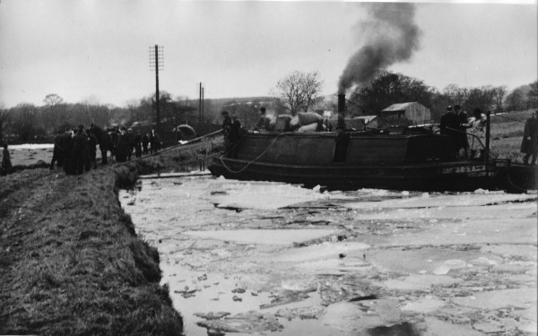 image Leeds & Liverpool Canal. Icebreaker No 57 near Gargrave, Skipton.