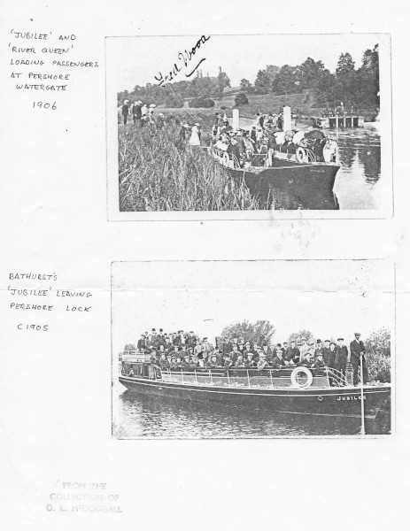 image River Queen and Jubillee at Pershore
