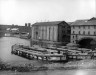 image ferro concrete barges 22 & 24 in ellesmere port lower basin c1950's