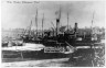 image c03226 ellesmere port lower basin looking towards porters row c1900