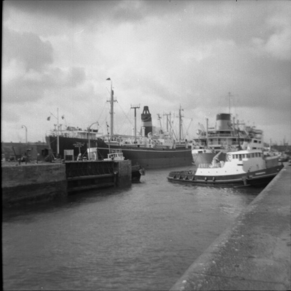 image 48 - 2 vessels in alfred half tide dock, birkenhead