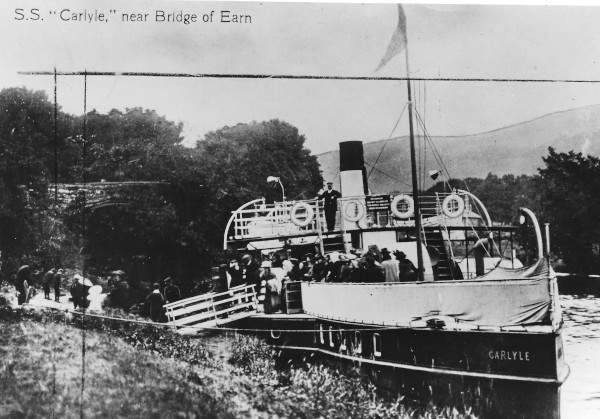 image S.S. Carlyle near Bridge of Earn