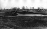image Pelsall Junction B.C.N. Roving Bridge over Wyrley & Essington Canal. Cannock Extension Canal on R.H. side. 1960